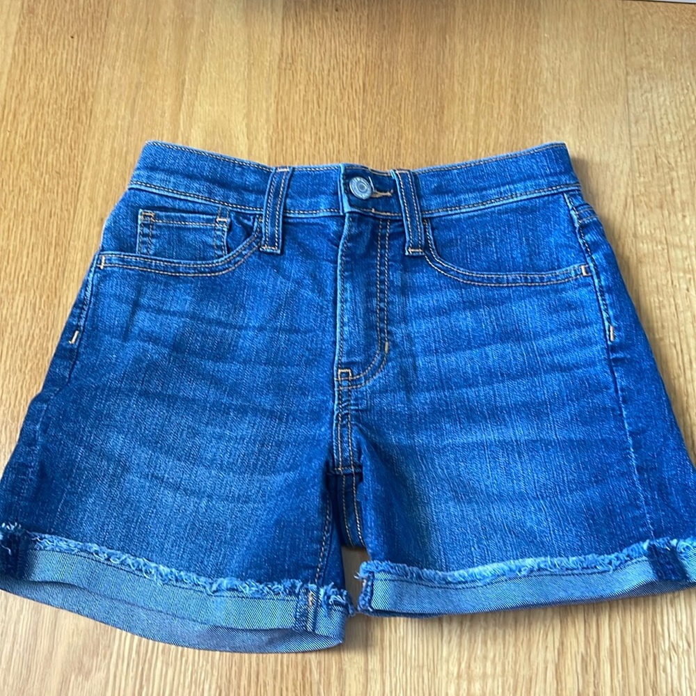 old navy jean shorts - girls size 10